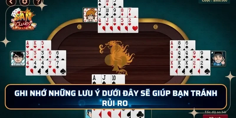 Ghi nhớ những lưu ý dưới đây sẽ giúp bạn tránh rủi ro 